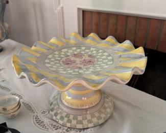 Mackenzie-Childs Cake Stand