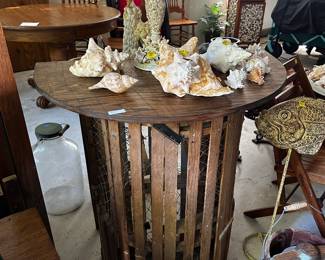 Crab Basket Table