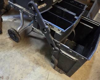 #209	Stanley Fat Max Rolling Tool Cart that extends - 22x14x30  (has wheels)	 $45.00 