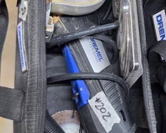#202	Dremel ultra Saw in Bag 	 $35.00 