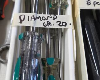 #110	Diamond 6 pc Screwdriver Set	 $20.00 