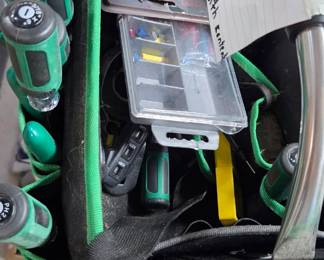 #201	Electrician Tool Set w/contents - Commercial Electric	 $50.00 