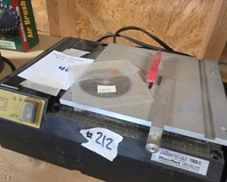 #212	Microlux Miniature Table Saw 	 $40.00 