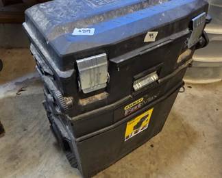 #209	Stanley Fat Max Rolling Tool Cart that extends - 22x14x30  (has wheels)	 $45.00 