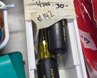 #142	Klein Tools - 4 pcs	 $35.00 