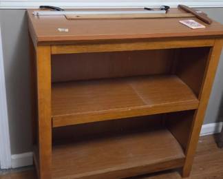 #81	Laminate 2 shelf Bookcase 32x13.5x35	 $65.00 