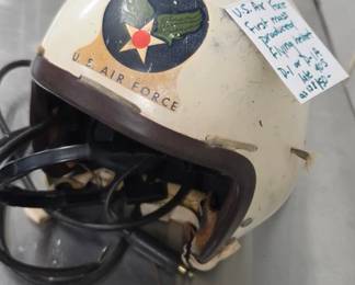 #139	US Air force First Mass Produced flying helmet D-1 or D-1A late 40s (as is)	 $150.00 