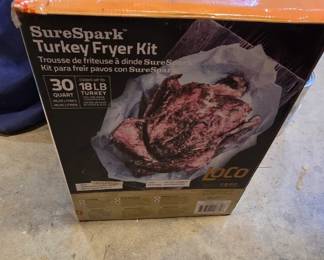 #214	SureSpark Turkey Fryer Kit - New in Box	 $30.00 