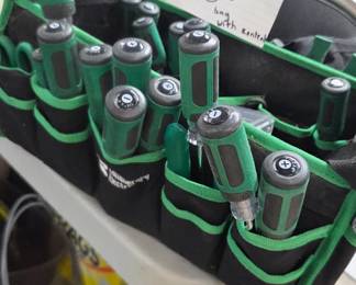 #201	Electrician Tool Set w/contents - Commercial Electric	 $50.00 