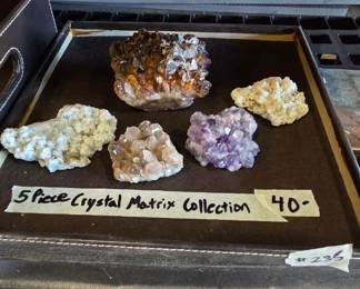#235	5 piece Crystral Matrix Collection	 $40.00 