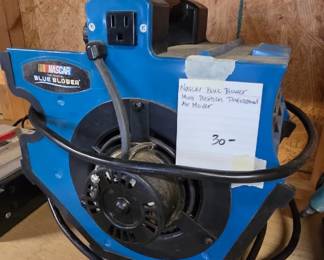 #213	Nascar Blue Blower -Multi position Air mover	 $30.00 