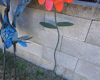 #164	Metal Flower Stake - 14H x 48T	 $20.00 