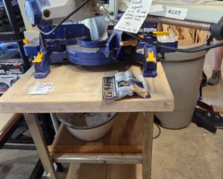 #229	Kobalt Compact 10" 15 AMP Sliding Compound Miter Saw 	 $75.00 