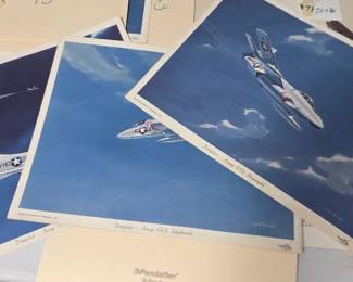 #148	R.G. Smith Lithographs for Douglas Aircraft Company	 $100.00 