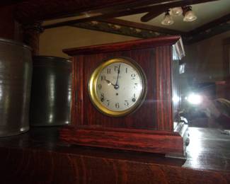 SETH THOMAS Westminster Chime Clock, Walnut