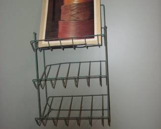 Vintage Metal Store Rack