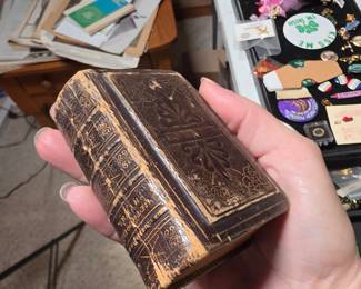 Very small antique book