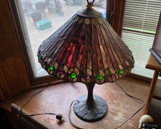 Tiffany style lamp