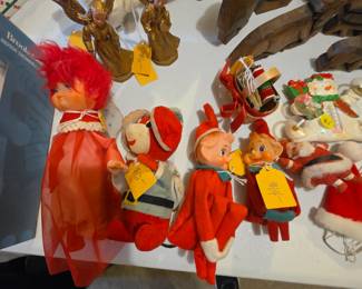 Vintage Christmas including elf of the shelf