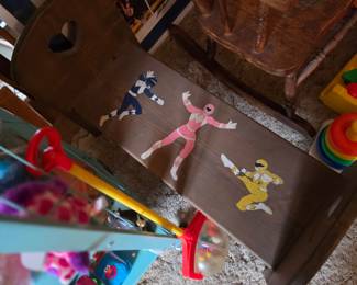 Power ranger bench