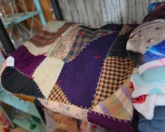 Antique crazy quilt
