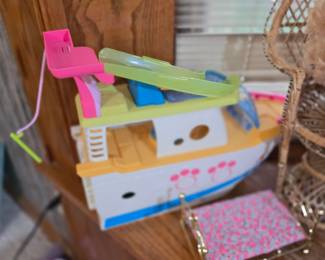 Barbie boat