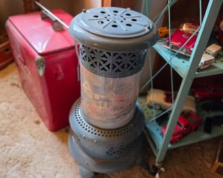 Vintage kerosene heater