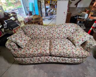 Vintage Floral Sofa