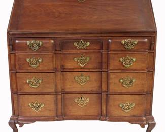 Antique American Mahogany Chippendale Desk