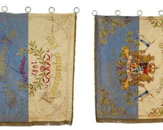 Imperial German Empire Kingdom of Bavaria Banner