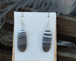 Owyhee Blue Opal Earrings