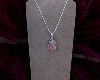 Pink Thulite Necklace