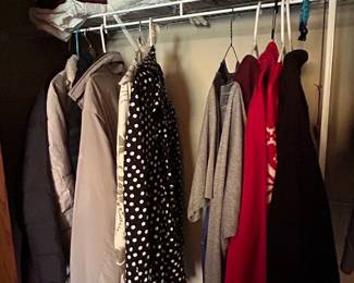 Assorted Closet Clothing and Linens