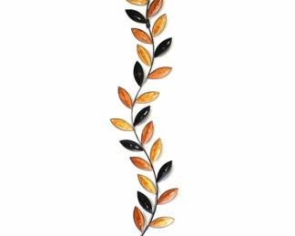 Modern Metal Leaf Wall Art