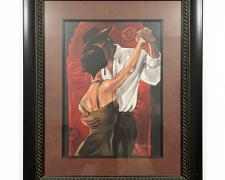 Spanish Heart Art Print by Trish Biddle