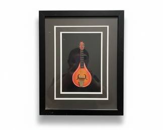 Miniature Mandolin Wall Art