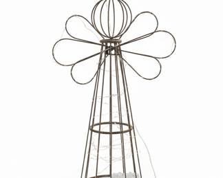 Wire Frame Angel Christmas Decoration