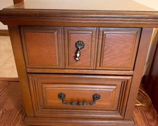 2 Drawer Nightstand $60.00. 22”w 15”d 23”t