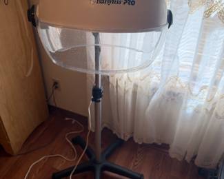 Thermal Pro adjustable hair dryer $60.00. 22”diameter base adjusts to 56” t