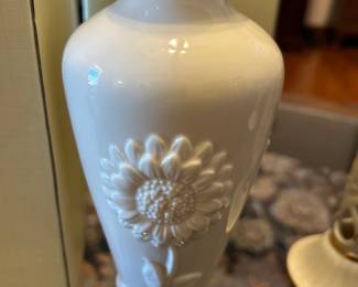 (2) Lenox Sunflower Bud vases 9” $30.00 each New in box