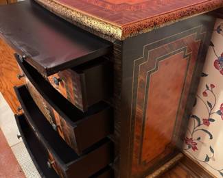 Bedside Chest of Drawers $180.00.   24”w 16”d 31.5”t