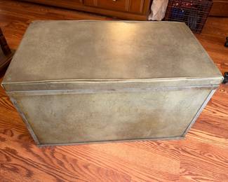 Vintage storage trunk $60.00. 27”w 14”d 16”t