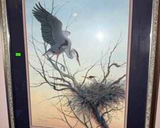 “Returning” Jim Gray signed 585/1500 $300.00 26”w 32”t