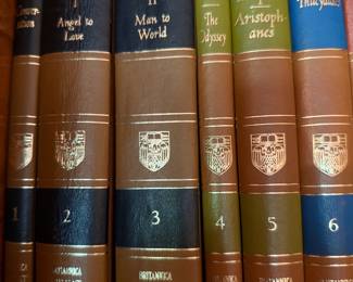 Great Books of the Western World volumes 1-54 by Britannica $250.00 set