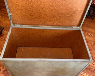 Vintage storage trunk $60.00. 27”w 14”d 16”t