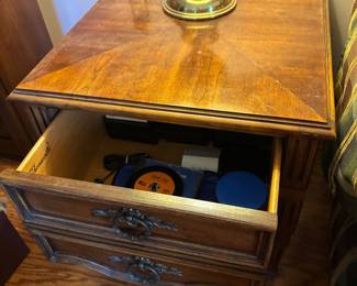 Thomasville End Tables (2) $150.00 each.      22”w 25.5”d 22”t