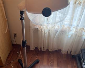 Thermal Pro adjustable hair dryer $60.00. 22”diameter base adjusts to 56” t