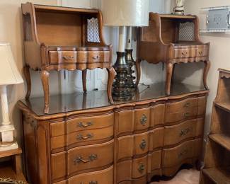 Dresser-68x22x36/pair of side tables-22x19x28