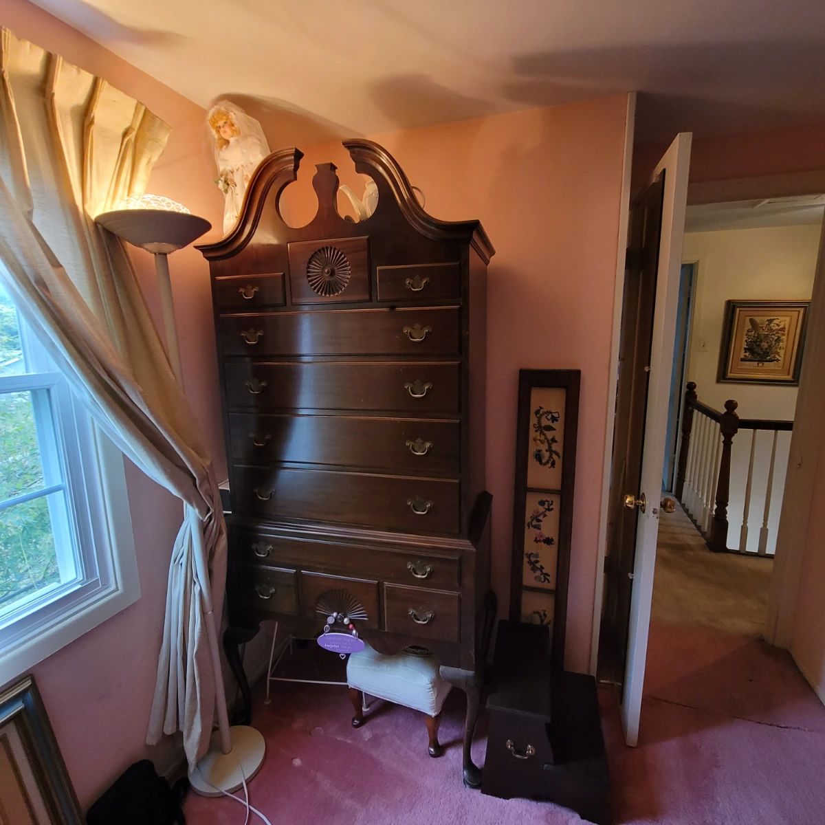 Solid Wood Highboy