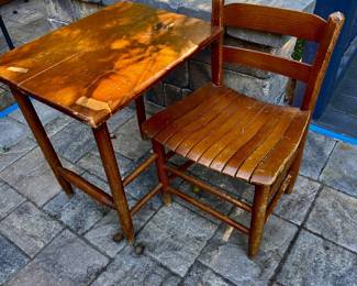 Only $15. Child’s table and chair. Text Mike 352-281-1822 if you want to buy it.